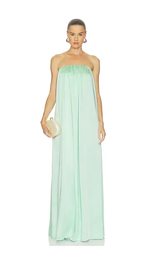 SEROYA Monique Satin Maxi Dress | Image 1 SEROYA Monique Satin Maxi Dress | Image 1