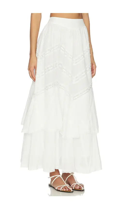 For Love & Lemons Lou Maxi Skirt | Thumbnail 2 For Love & Lemons Lou Maxi Skirt | Thumbnail 2