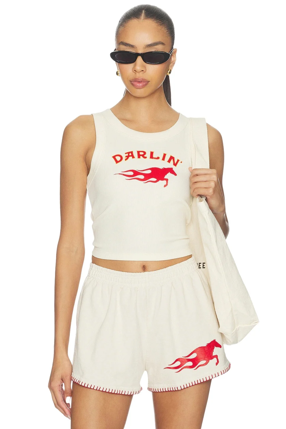 Hot Bronc Crop Tank Hot Bronc Crop Tank