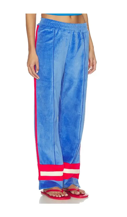Araminta James Velour Stripe Trackpant | Thumbnail 2 Araminta James Velour Stripe Trackpant | Thumbnail 2