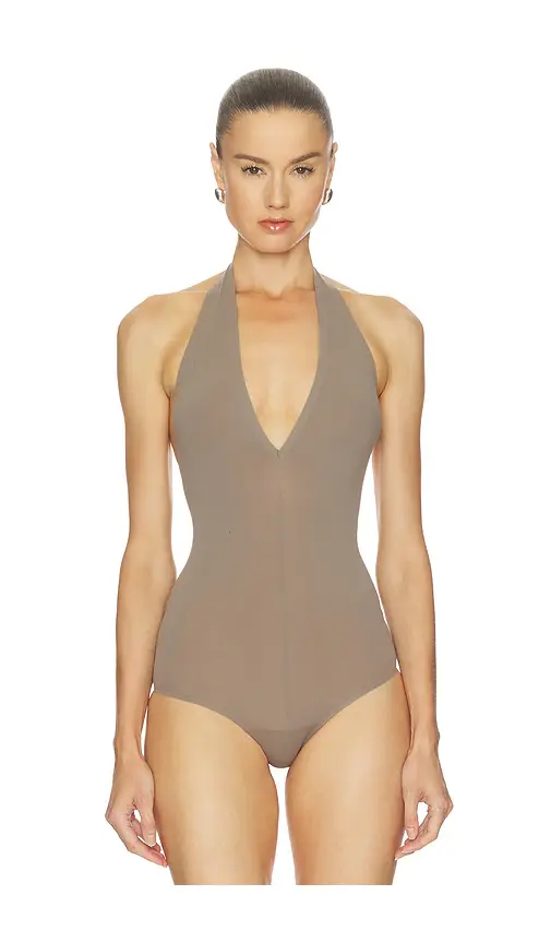 Commando x REVOLVE Ballet Deep Plunge Halter Bodysuit | Thumbnail 2 Commando x REVOLVE Ballet Deep Plunge Halter Bodysuit | Thumbnail 2