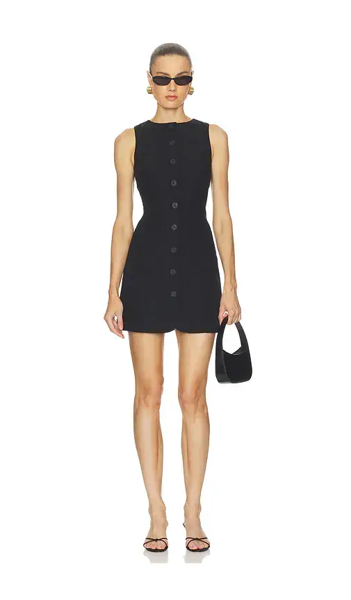 ALIGNE Leah Linen Mix Dress | Image 1 ALIGNE Leah Linen Mix Dress | Image 1