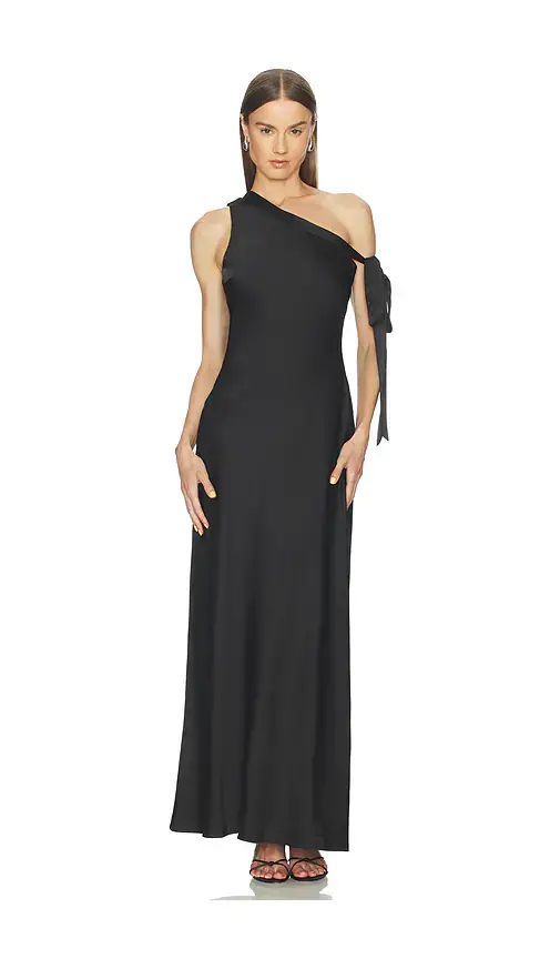 Runaway The Label Viola One Shoulder Maxi Dress | Image 1 Runaway The Label Viola One Shoulder Maxi Dress | Image 1