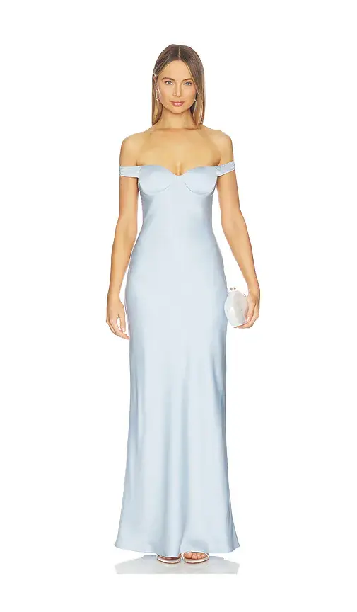Runaway The Label Raphaella Off Shoulder Maxi Dress | Thumbnail 2 Runaway The Label Raphaella Off Shoulder Maxi Dress | Thumbnail 2