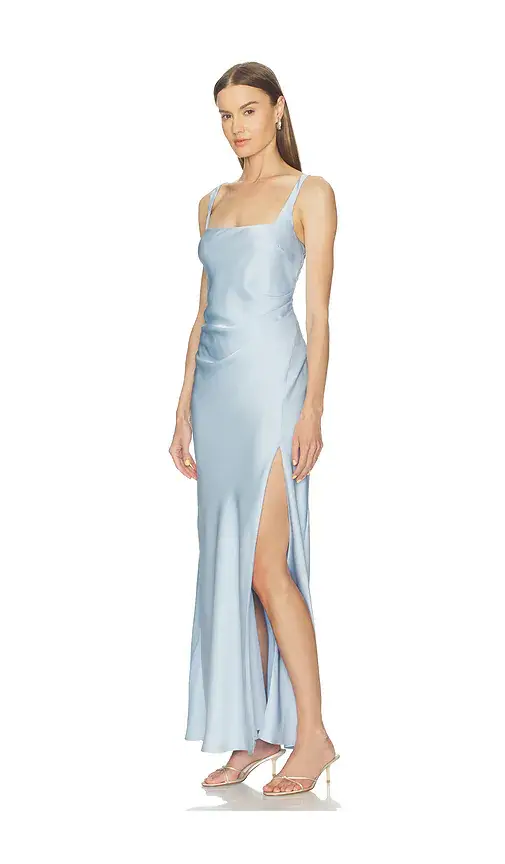 Runaway The Label Esme High Split Maxi Dress | Thumbnail 2 Runaway The Label Esme High Split Maxi Dress | Thumbnail 2