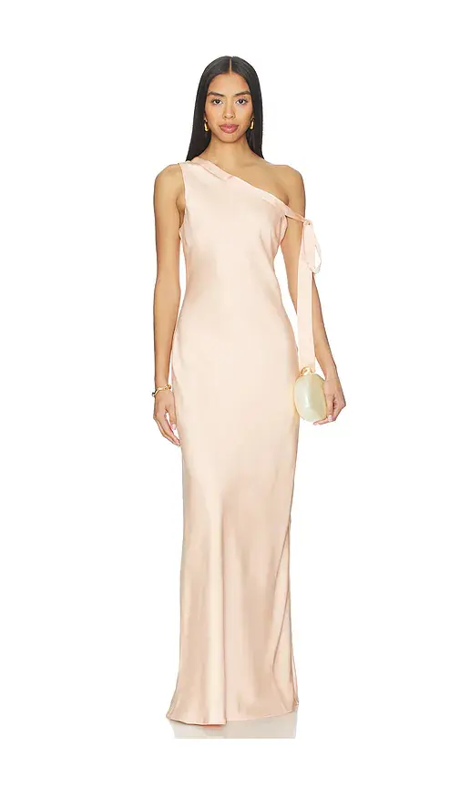 Runaway The Label Viola One Shoulder Maxi Dress | Image 1 Runaway The Label Viola One Shoulder Maxi Dress | Image 1