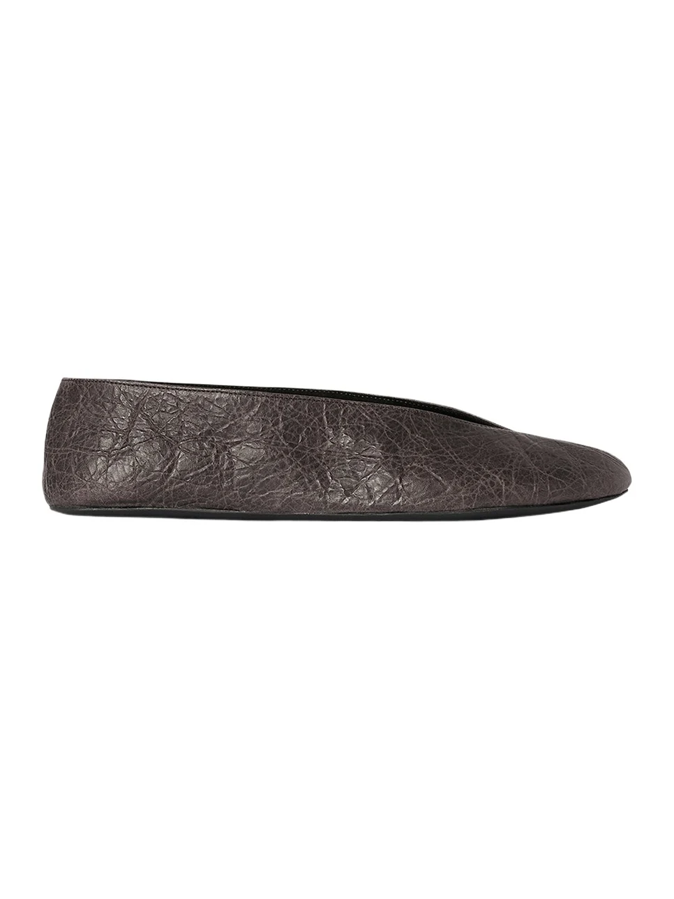 The Row Fay Two Leather Ballet Flats