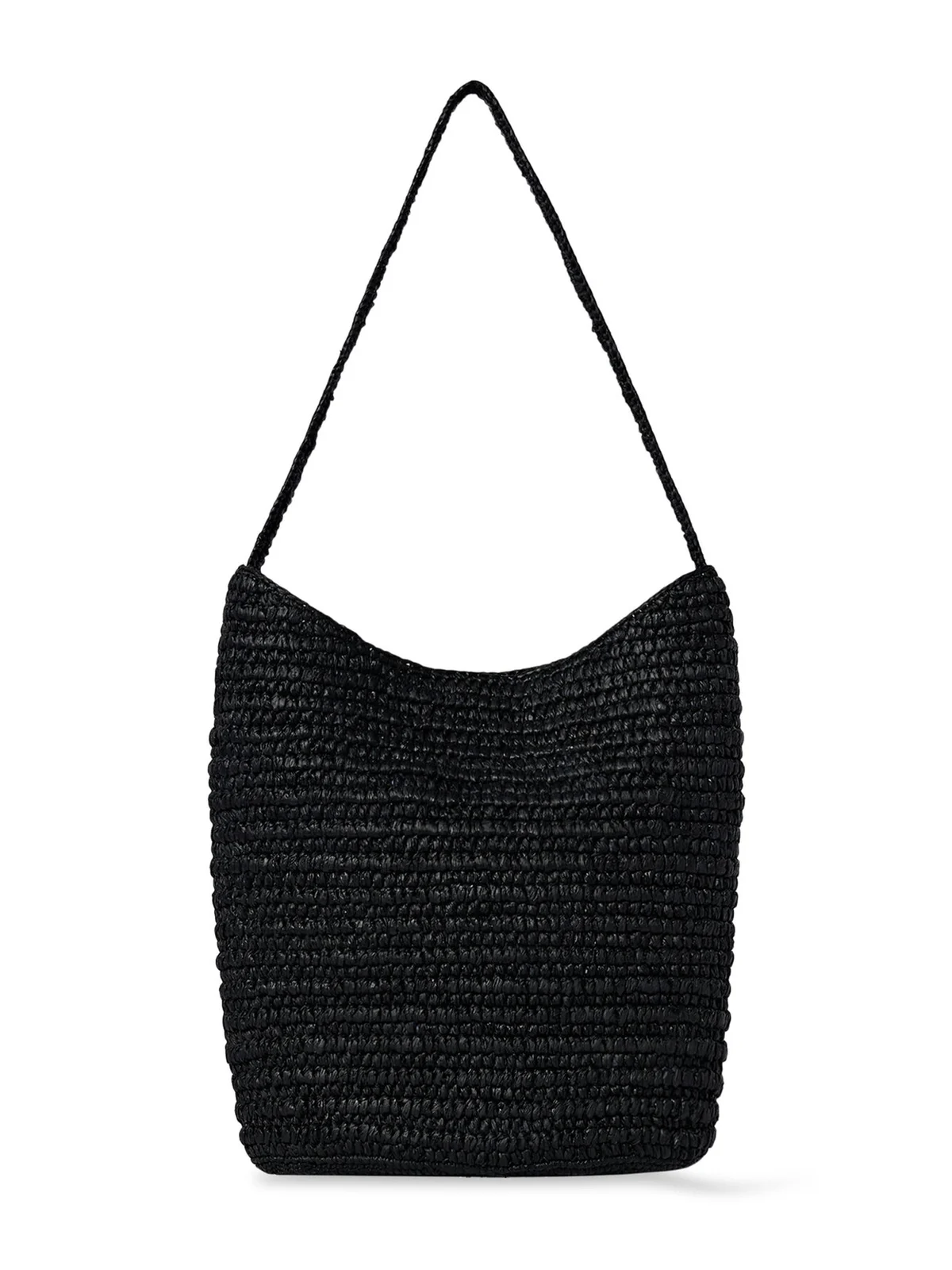 Alma Raffia Shoulder Bag