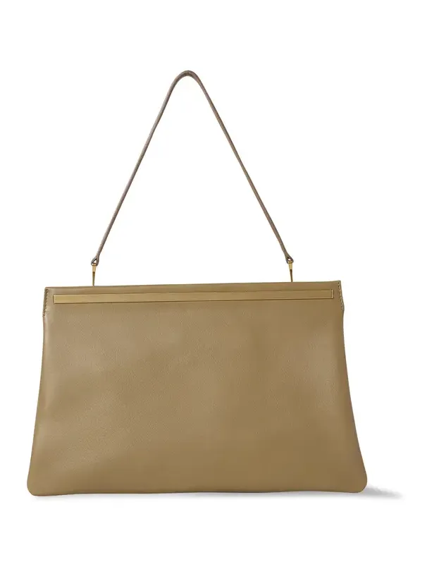 The Row Elise Leather Shoulder Bag