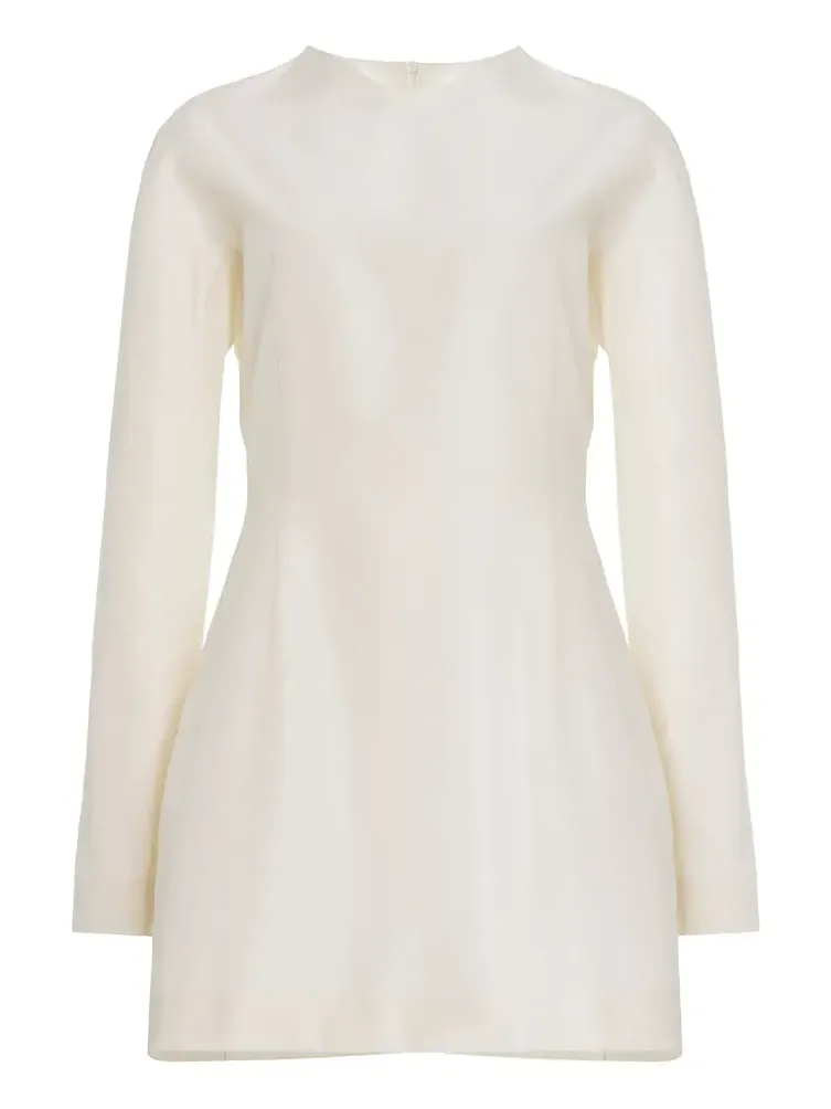 Elione Cotton-Silk Taffeta Top