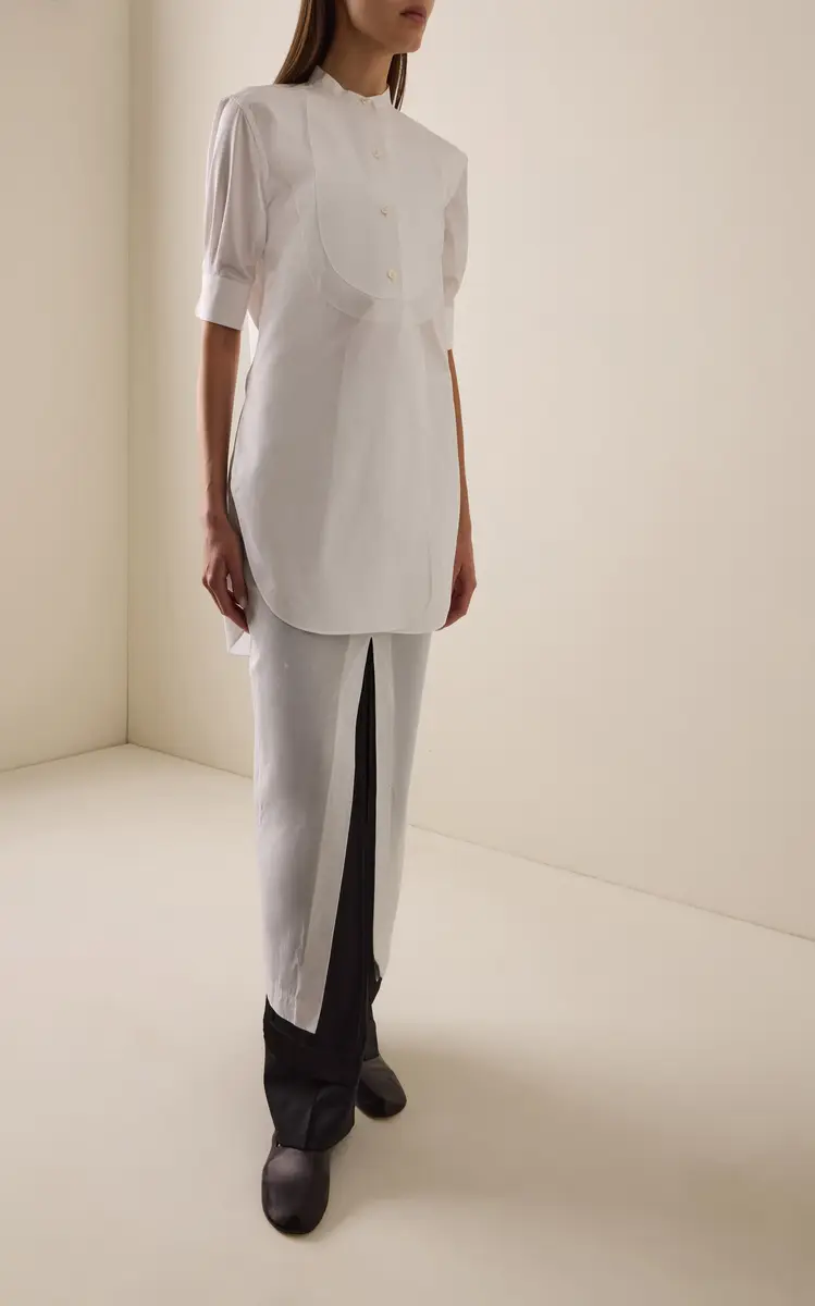 The Row Ismara Layered Cotton Maxi Skirt | Thumbnail 2 The Row Ismara Layered Cotton Maxi Skirt | Thumbnail 2