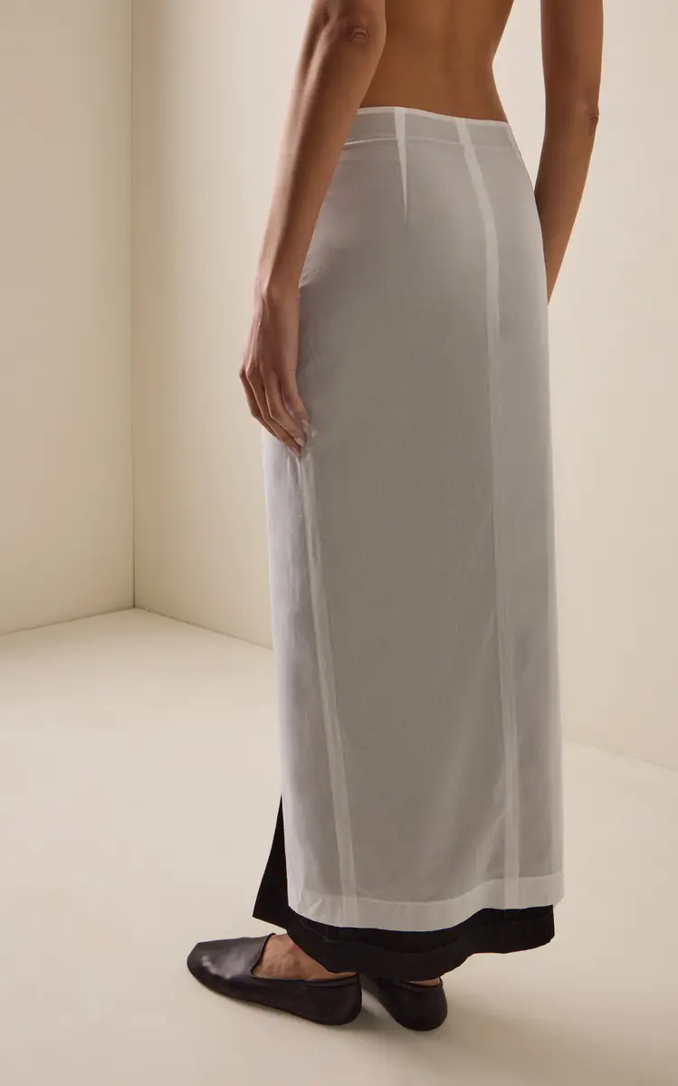 The Row Ismara Layered Cotton Maxi Skirt | Thumbnail 4 The Row Ismara Layered Cotton Maxi Skirt | Thumbnail 4