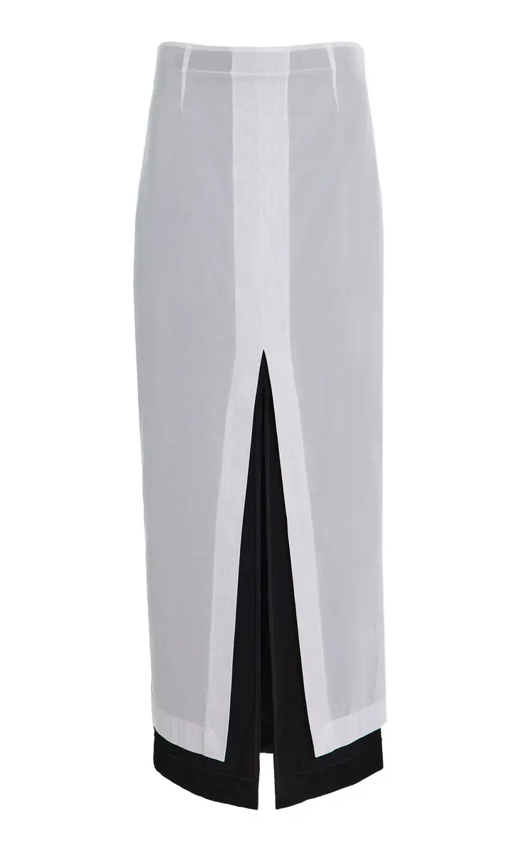 The Row Ismara Layered Cotton Maxi Skirt | Thumbnail 7 The Row Ismara Layered Cotton Maxi Skirt | Thumbnail 7