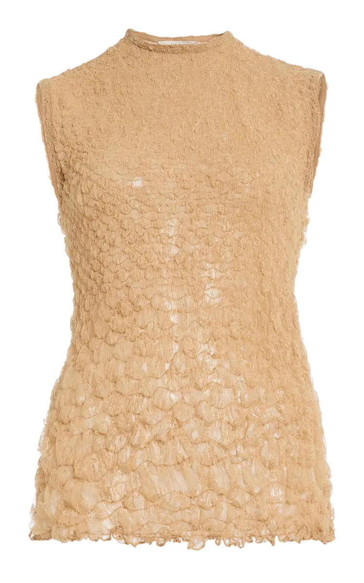 The Row Luma Textured Lace Tank Top | Thumbnail 10 The Row Luma Textured Lace Tank Top | Thumbnail 10