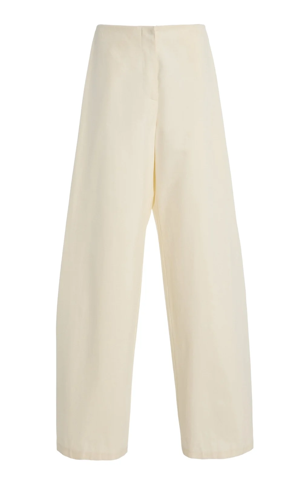 Galeiileo Mid-Rise Barrel-Leg Pants