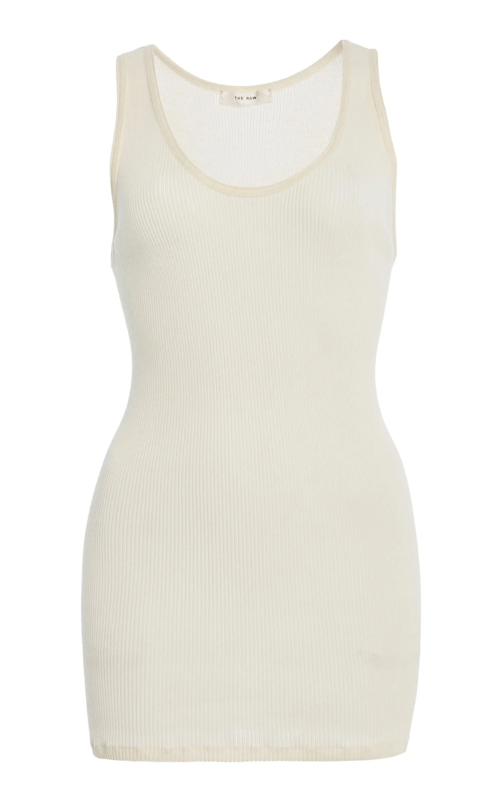 Cendrea Ribbed Jersey Racerback Tank Top Cendrea Ribbed Jersey Racerback Tank Top