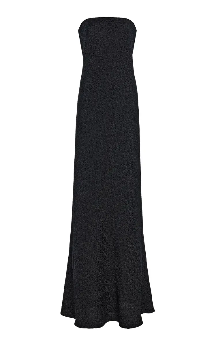 The Row Korisco Silk Cloqué Maxi Dress | Image 1 The Row Korisco Silk Cloqué Maxi Dress | Image 1