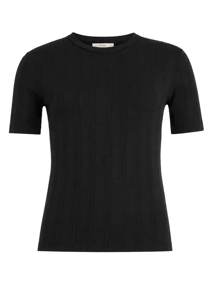 Etina Ribbed Cotton T-Shirt