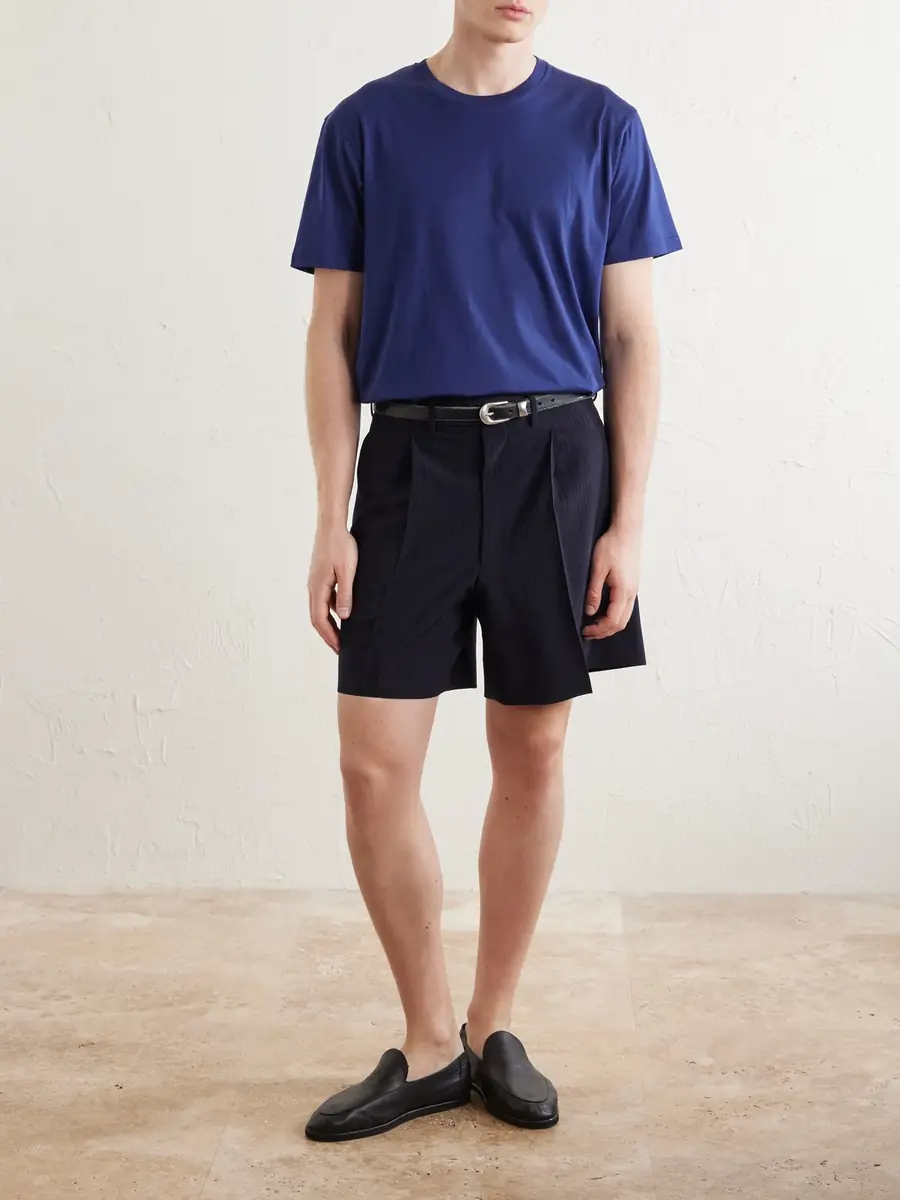 Sunspel Riviera Cotton-Jersey T-Shirt - Men | Thumbnail 2 Sunspel Riviera Cotton-Jersey T-Shirt - Men | Thumbnail 2