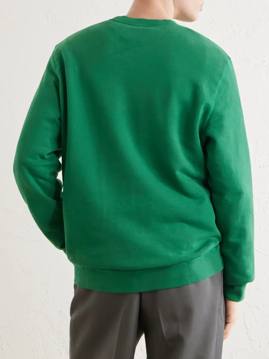 Sunspel Cotton-Jersey Sweatshirt - Men | Thumbnail 4 Sunspel Cotton-Jersey Sweatshirt - Men | Thumbnail 4