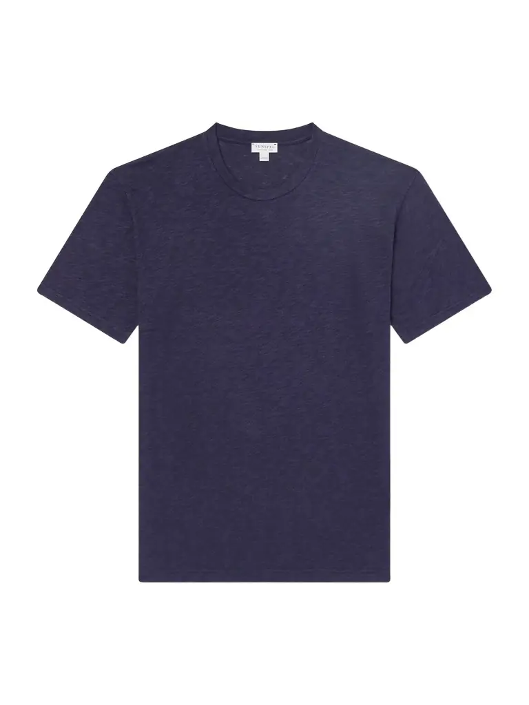 Cotton and Linen-Blend T-Shirt - Men