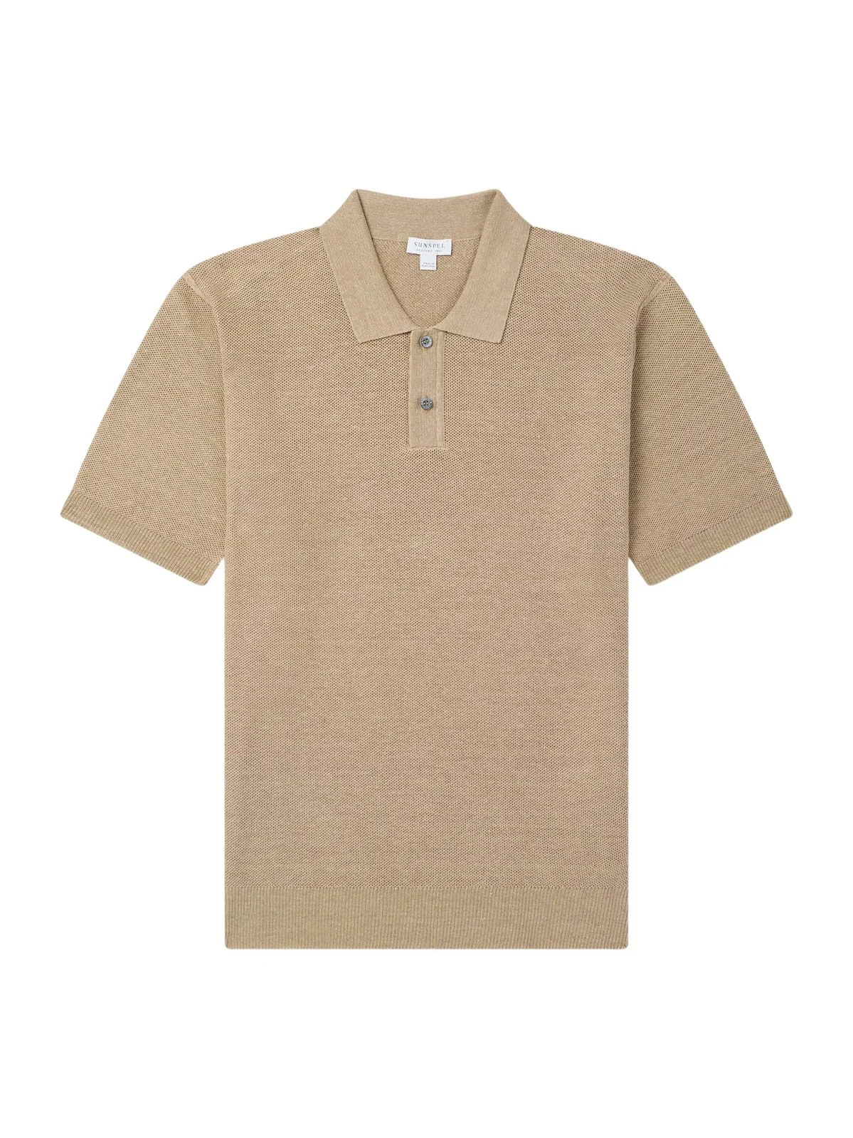 Honeycomb-Knit Linen and Silk-Blend Polo Shirt - Men