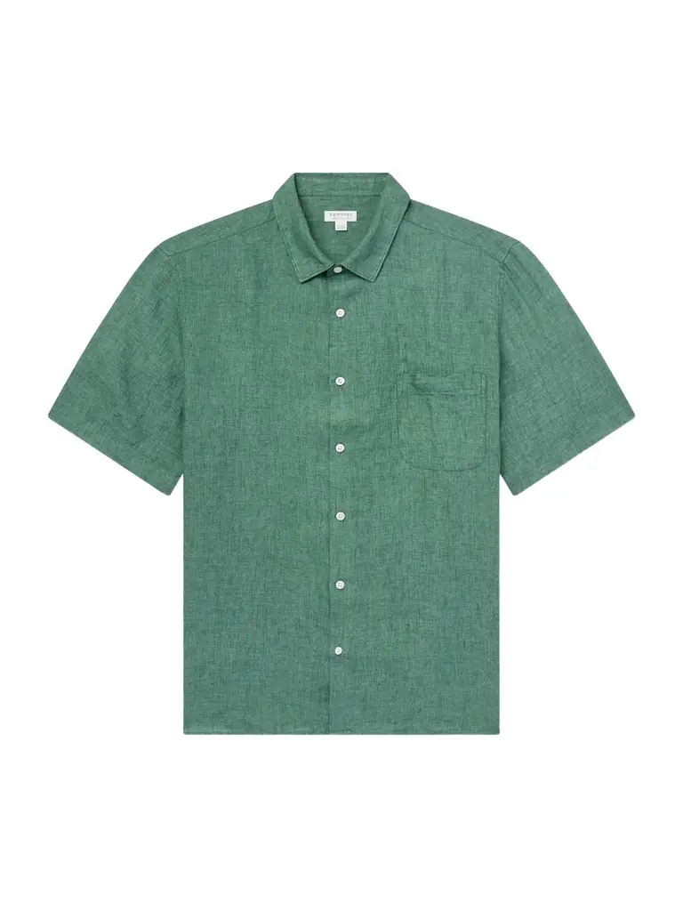 Sunspel Linen Shirt - Men | Image 1 Sunspel Linen Shirt - Men | Image 1