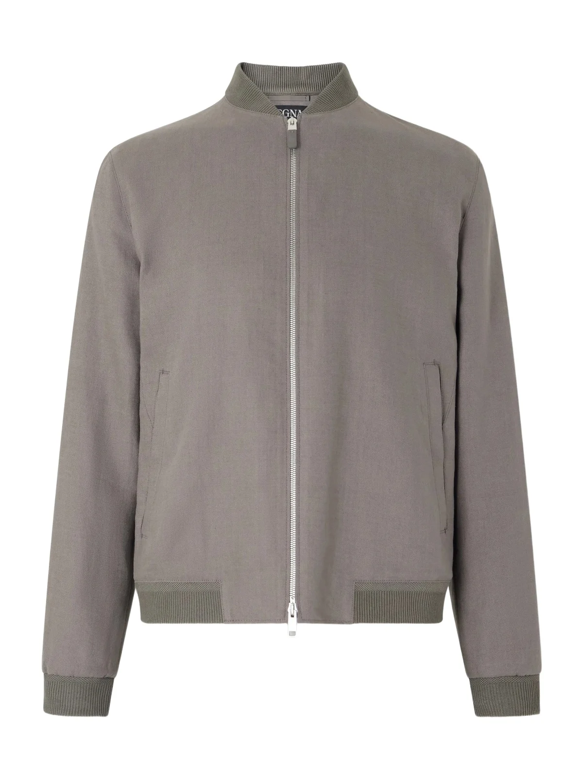 Zegna Oasi Linen Bomber Jacket - Men