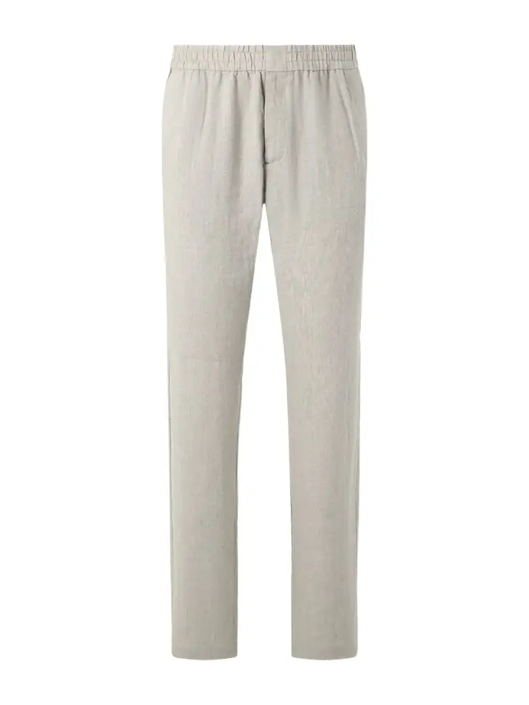 Sunspel Slim-Fit Straight-Leg Linen Trousers - Men | Image 1 Sunspel Slim-Fit Straight-Leg Linen Trousers - Men | Image 1