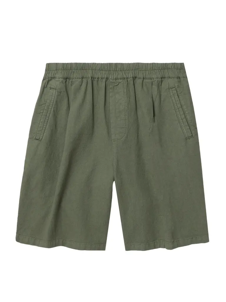 Folk Assembly Wide-Leg Cotton-Blend Shorts - Men | Image 1 Folk Assembly Wide-Leg Cotton-Blend Shorts - Men | Image 1