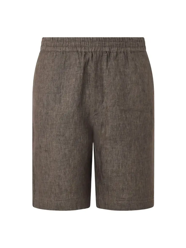 Sunspel Straight-Leg Linen Shorts - Men | Image 1 Sunspel Straight-Leg Linen Shorts - Men | Image 1