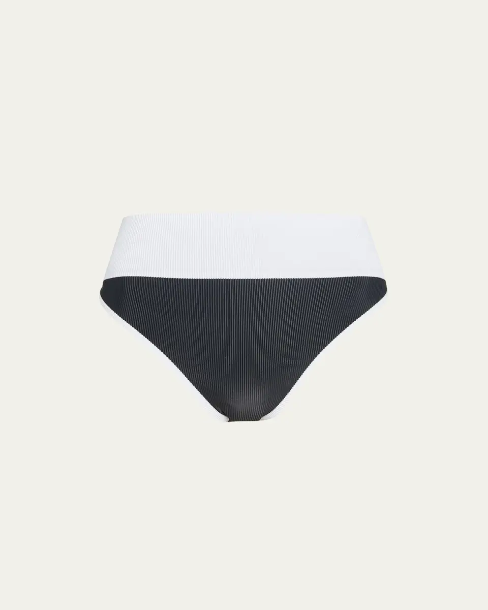 Beach Riot Emmy High-Waist Bikini Bottoms | Thumbnail 4