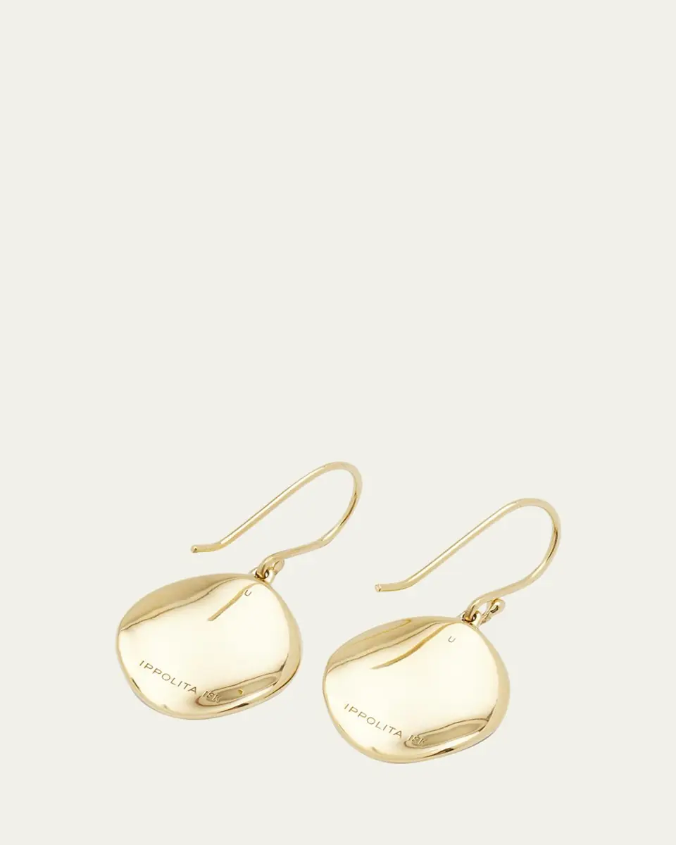 Ippolita Medium Flower Drop Earrings in 18K Gold with Diamonds | Thumbnail 4
