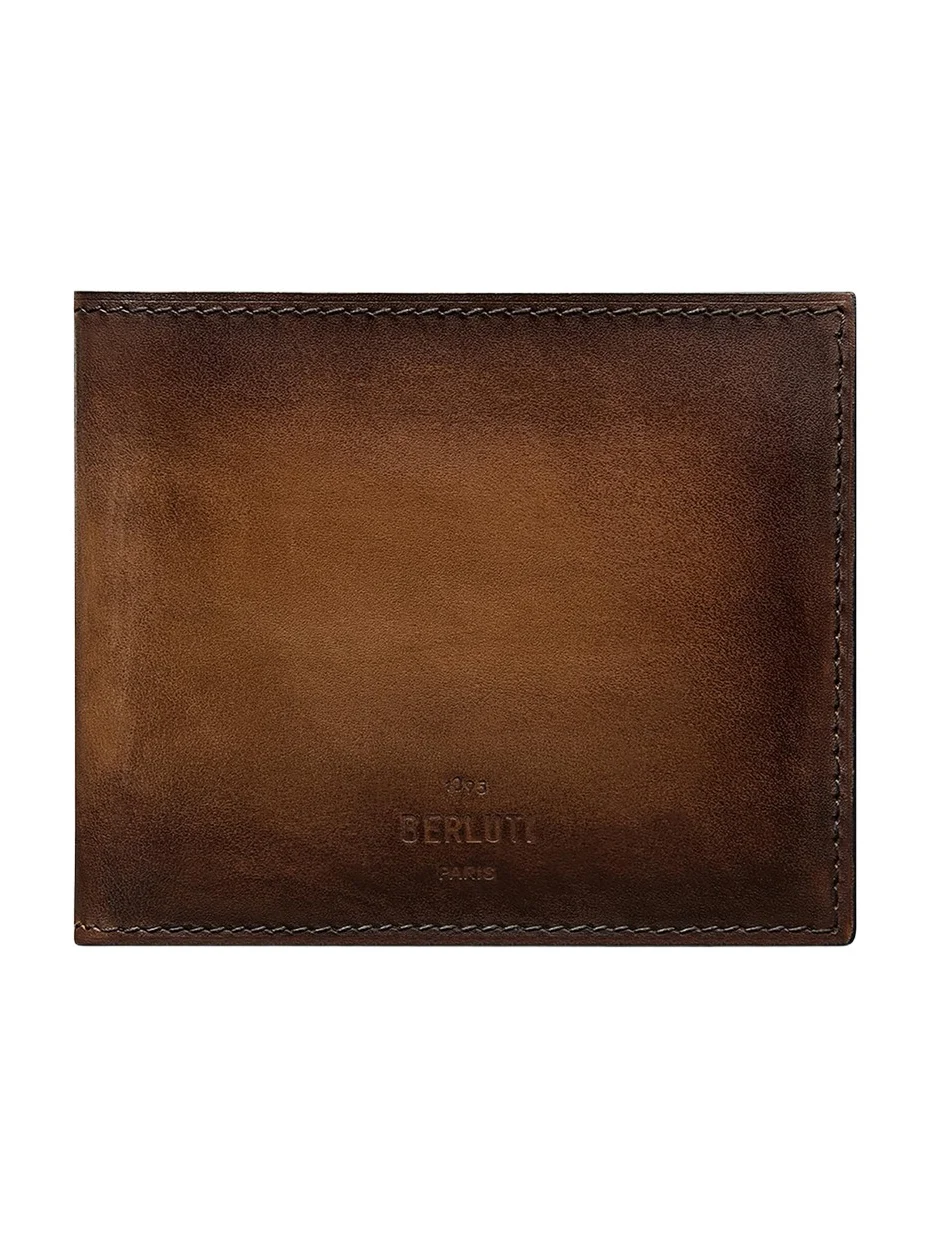 Berluti Men's Makore Leather Bifold Wallet
