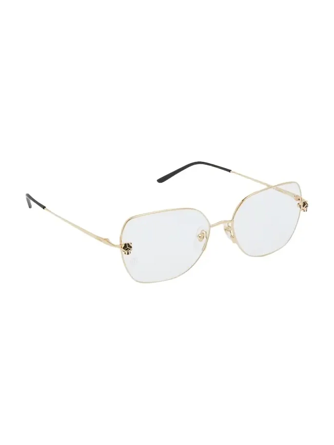 Cartier Panther Gold-Plated Metal Butterfly Optical Glasses