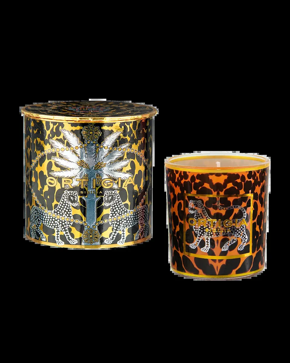 ORTIGIA Ambra Nera Decorated Candle | Thumbnail 2