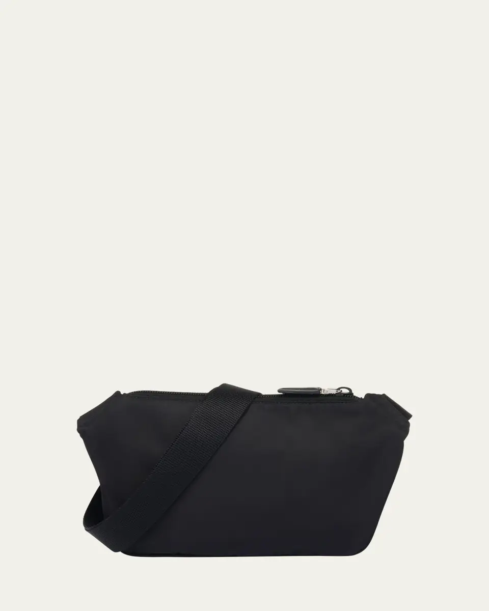 Prada Men's Re-Nylon and Saffiano Leather Crossbody Bag | Thumbnail 3