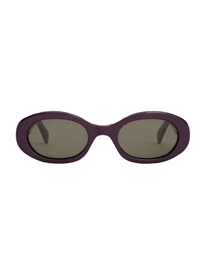 Triomphe Acetate Oval Sunglasses Triomphe Acetate Oval Sunglasses