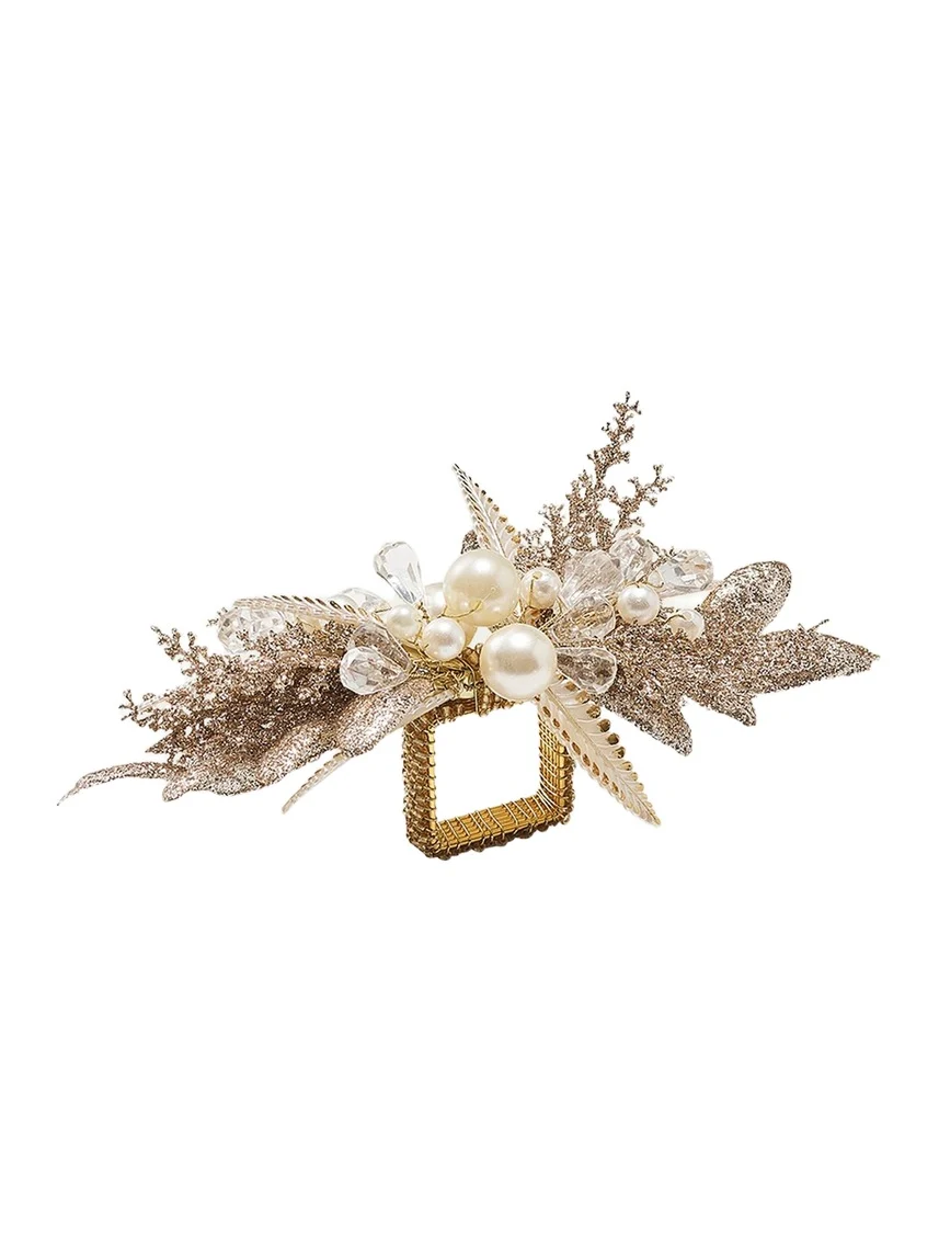 Kim Seybert Gilded Spray Napkin Ring