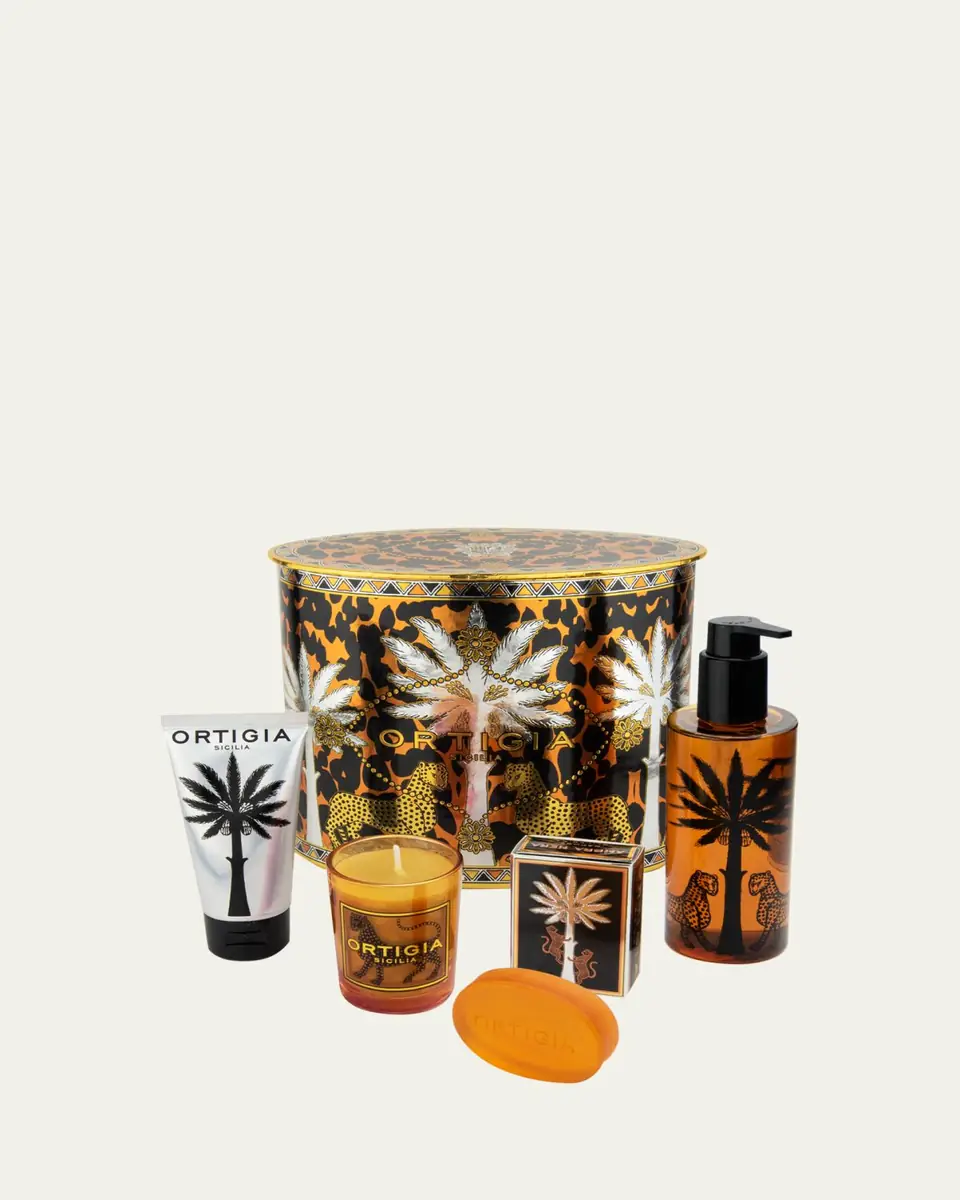ORTIGIA Ambra Nera 4-Piece Oval Gift Set | Thumbnail 2