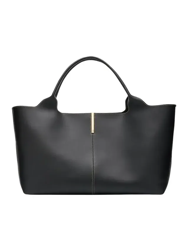 Medium Leather Tote Shopping Bag Medium Leather Tote Shopping Bag