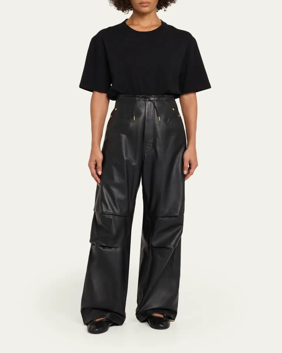 DARKPARK Daisy Nappa Leather Pants | Thumbnail 2 DARKPARK Daisy Nappa Leather Pants | Thumbnail 2