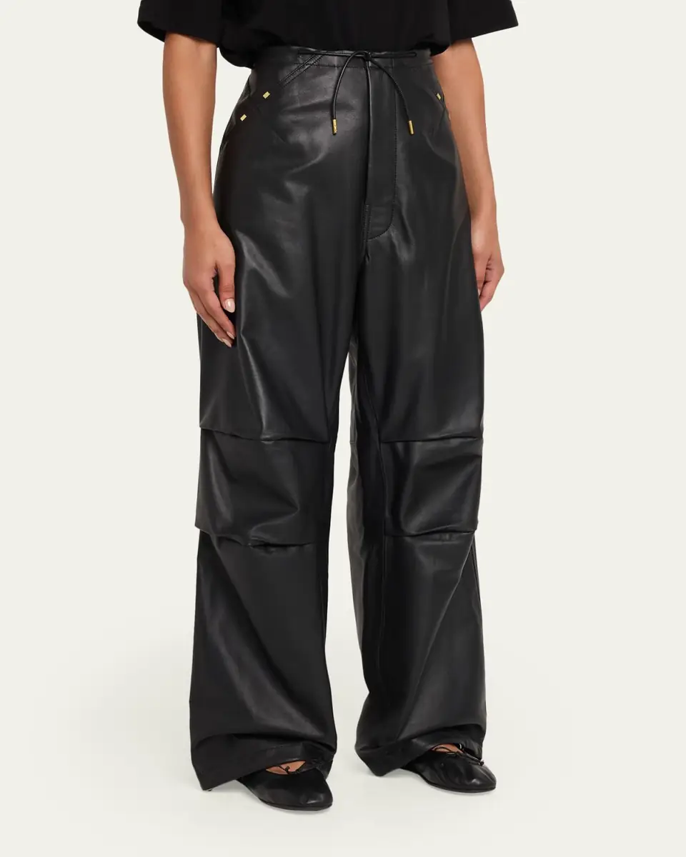 DARKPARK Daisy Nappa Leather Pants | Thumbnail 4 DARKPARK Daisy Nappa Leather Pants | Thumbnail 4