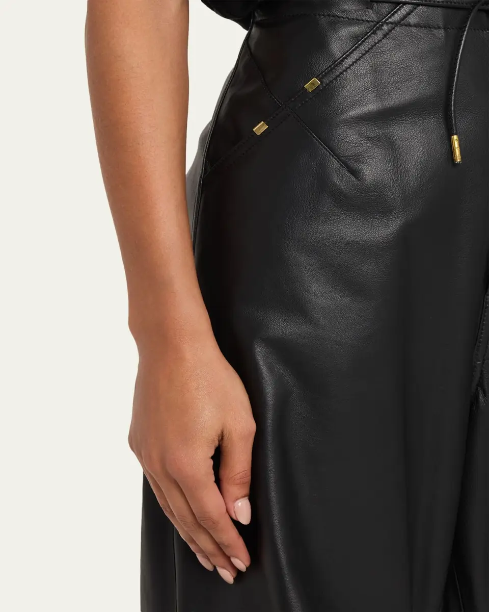 DARKPARK Daisy Nappa Leather Pants | Thumbnail 5 DARKPARK Daisy Nappa Leather Pants | Thumbnail 5