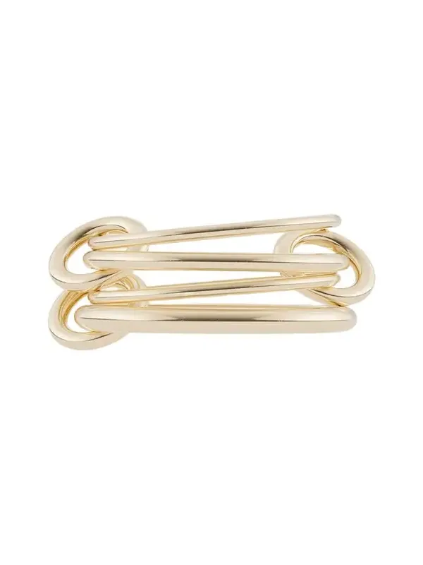 Pisces 18K Yellow Gold 4-Link Ring