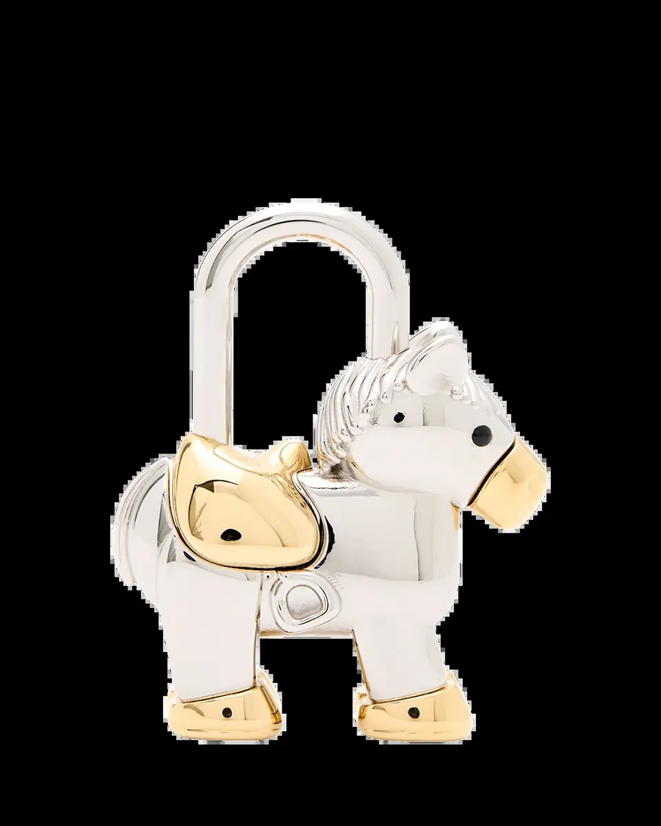 Loewe Horse Padlock Bag Charm | Thumbnail 2