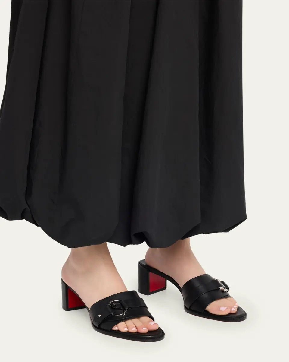 Christian Louboutin 55mm Her in Roma Leather Mules | Thumbnail 2 Christian Louboutin 55mm Her in Roma Leather Mules | Thumbnail 2