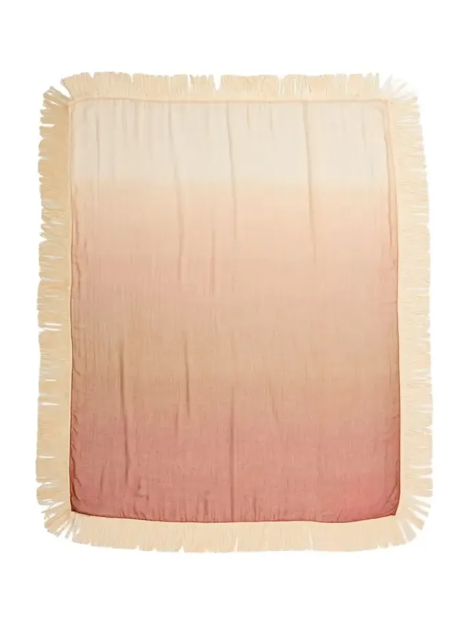 Ginny Frangia Fringed Degrade Scarf
