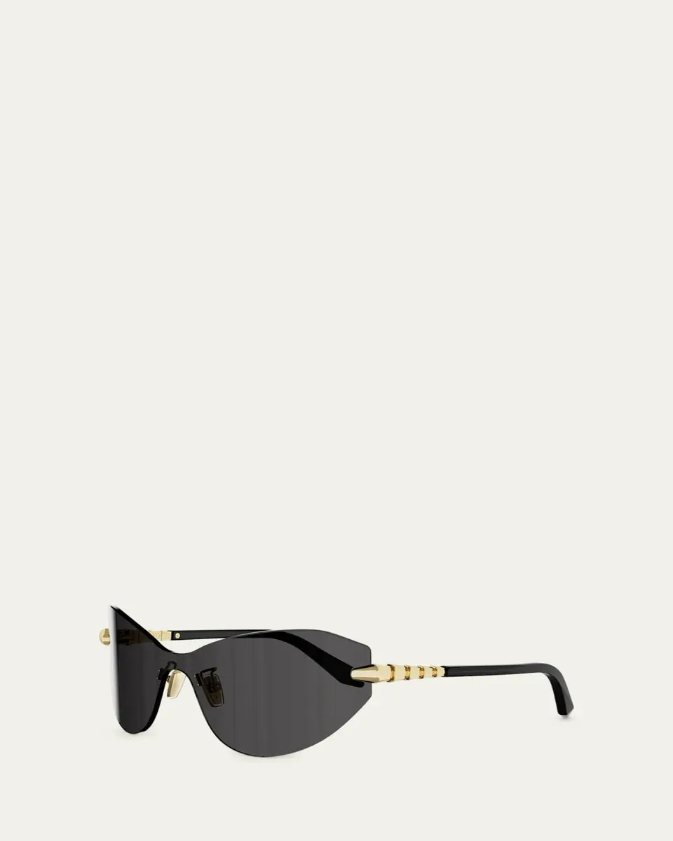 BVLGARI Serpenti Viper Wraparound Cat-Eye Sunglasses | Thumbnail 2