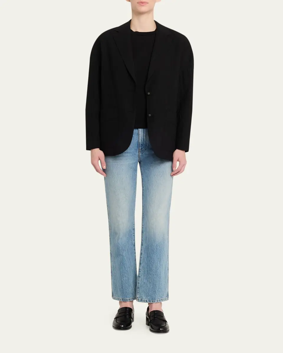 OFFICINE GÉNÉRALE Erena Wrinkled Voile Jacket | Thumbnail 2 OFFICINE GÉNÉRALE Erena Wrinkled Voile Jacket | Thumbnail 2
